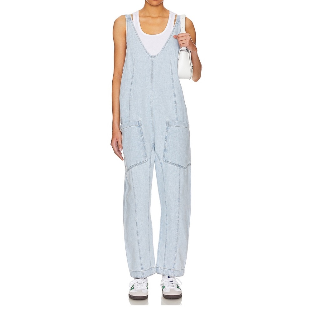 Free people jump suit.
